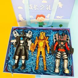 泰坦時鐘人vs太太音響人大戰馬桶人和監控人積木拼裝模型玩具男孩 歷史價格詳細信息