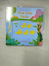 Five Little Ducks (1CD only) 廖彩杏老師推薦有聲書第9週【禮筑外文書店】[79折] 歷史價格詳細信息