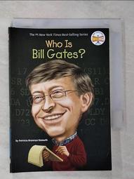 Who Is Bill Gates?【禮筑外文書店】 歷史價格詳細信息