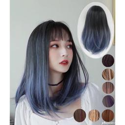 現貨在台????韓國網美BOBO頭假髮【F100&mdash;28】女生中長齊肩短髮 空氣瀏海梨花丸子頭奶奶灰整頂假髮cosplay動漫 歷史價格詳細信息