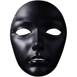 魂作物新款機械男面具成人古風漢人物派對裝扮國風全臉舞會藝術 歷史價格詳細信息