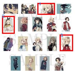 『全新現貨』 Lycoris Recoil 莉可麗絲 千束 瀧奈 同人 賀年卡 明信片 歷史價格詳細信息