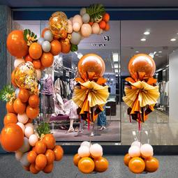 【熱賣】元旦年會開業周年慶氣球鏈氣店面門口店慶波波球立柱 歷史價格詳細信息