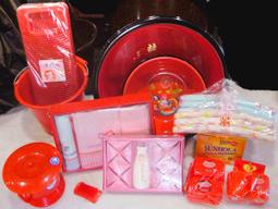 子孫桶喜桶結婚慶用品大全女方陪嫁新娘嫁妝紅桶婚禮出嫁小號馬桶 歷史價格詳細信息