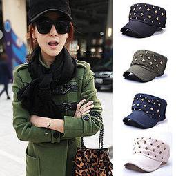 英倫俏甜心龐克鉚釘軍帽 滿面鉚釘造型 龐克風格棒球帽 鴨舌帽 海軍帽 歷史價格詳細信息