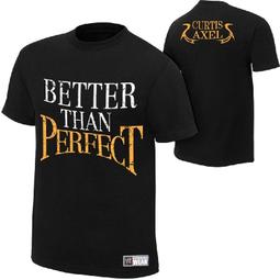 SUPER619 WWE Curtis Axel &quot;Better Than Perfect&quot; T-Shirt T恤 價格比較,價格查詢,歷史價格詳細信息