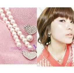 韓國氣質典雅浪漫手作玫瑰花朵大珍珠髮束 髮圈 髮圈 髮束 髮飾 髮繩 N663 歷史價格詳細信息