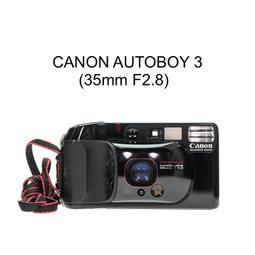 Canon Autoboy 3 大光圈 F2.8 底片機 日本製 歷史價格詳細信息