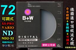 [ 捷新公司貨 ] B+W XS-PRO 62mm ND-Vario MRC nano ND2-ND32 可調式減光鏡 歷史價格詳細信息