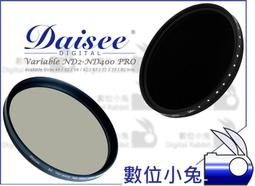 數位小兔【Daisee Variable ND2-ND400 PRO 可調式 減光鏡 72mm】多層鍍膜 薄框 濾鏡 歷史價格詳細信息