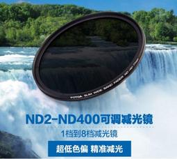 FOTGA 可調式 ND鏡 減光鏡 52mm 55mm 58mm ND2-ND400 歷史價格詳細信息