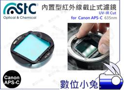 數位小兔【Canon APS-C 610nm UV-IR Cut 紅外線截止式濾鏡 內置型】還原鏡 STC APSC 歷史價格詳細信息