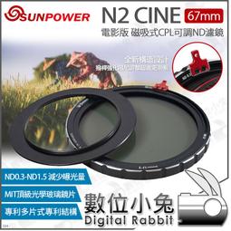 數位小兔【SUNPOWER N2 磁吸式 可調多功能濾鏡】減光鏡 ND鏡 防潑水鍍膜 公司貨 歷史價格詳細信息