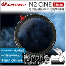 數位小兔【SUNPOWER N2 磁吸式 可調多功能濾鏡】減光鏡 ND鏡 防潑水鍍膜 公司貨 歷史價格詳細信息