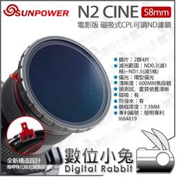 數位小兔【SUNPOWER N2 磁吸式 可調多功能濾鏡】減光鏡 ND鏡 防潑水鍍膜 公司貨 歷史價格詳細信息