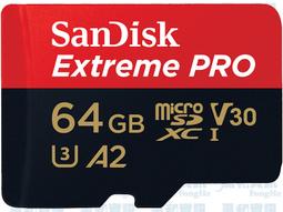 SanDisk ExtremePRO microSDXC UHS-I(V30)(A2) 64GB 記憶卡(公司貨)  200MB/s 歷史價格詳細信息