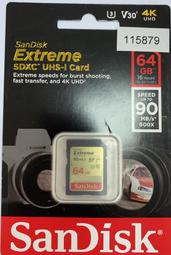 SanDisk Extreme Pro SDXC UHS-I(V30) 64GB 記憶卡(公司貨) 200MB/s 歷史價格詳細信息