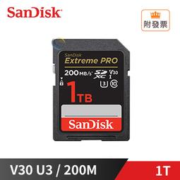 SanDisk Extreme Pro SDXC UHS-I(V30) 1TB 記憶卡(公司貨) 200MB/s 歷史價格詳細信息
