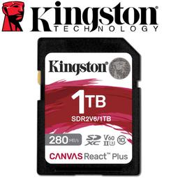 KINGSTON 1TB 1T SDXC Canvas React Plus V60 280MB UHSII 金士頓 記憶卡 歷史價格詳細信息