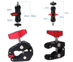 大號豌豆夾魔術手臂支架1 4熱靴球頭雙球頭萬向怪手單反相機配件 歷史價格詳細信息