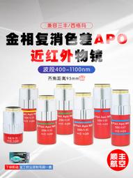 現貨替代三豐近紅外超長工作距離 50倍大數值孔徑0.45 近紅外物鏡 NIR 歷史價格詳細信息