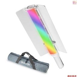 RGB 手持式 LED 視頻燈管攝影燈棒 3000K-6000K 可調光 135 顆 LED 燈珠 內置電池 帶可拆卸反 歷史價格詳細信息