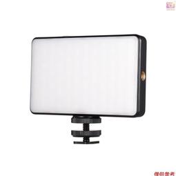 Andoer LED-600 LED攝影燈面板800件明亮燈珠可調雙色溫可調光帶擋板14英寸螺絲孔球頭冷靴支架 歷史價格詳細信息