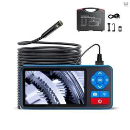 4.5''IPS Screen Endoscope Hand-hold 15m Rigid Cable Waterproof Split Inspection 歷史價格詳細信息