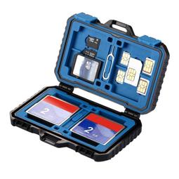 台灣現貨Puluz 防水存儲卡讀卡器存儲盒適用於 USB CF TF 讀卡器 SIM 卡保護套適用於平板電腦筆記本和 A 歷史價格詳細信息