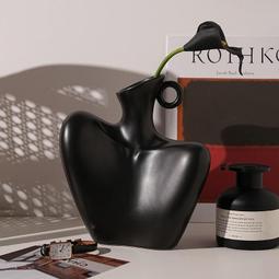 ins藝術花瓶擺件創意陶瓷客廳插花家居玄關樣板房大象造型飾品 歷史價格詳細信息