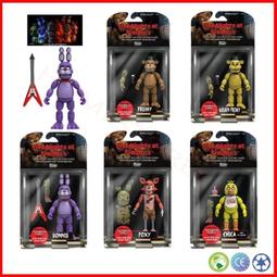 FNAF FIVE NIGHTS AT FREDDY'S Springtrap SET of 5 Articulated Action Figures 歷史價格詳細信息