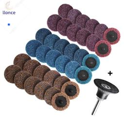 台灣現貨Dgx 2 英寸 46 片砂輪套裝帶 1/4 英寸支架精細中粗快速更換高性能表面 價格比較,價格查詢,歷史價格詳細信息