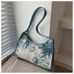 法式通勤法棍包高級感小眾腋下包包女2024新款秋冬洋氣單肩斜背包【mushroom】-李李 韓國女裝 歷史價格詳細信息