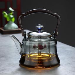 高硼硅玻璃茶壺加厚耐高溫泡茶壺可加熱一壺二四六杯茶具套裝組合 歷史價格詳細信息