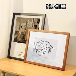 實木拼圖框架裱框572片1092片2100片相框創意簡約木質畫框大相框 歷史價格詳細信息