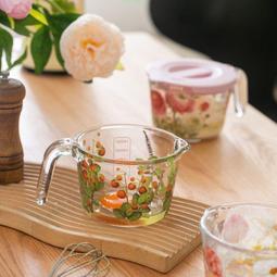 量杯 玻璃杯 牛奶杯耐熱玻璃杯ins早餐杯咖啡牛奶杯兒童刻度水杯家用帶蓋杯子女可愛 歷史價格詳細信息
