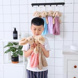 新款卡通珊瑚絨擦手巾 創意可愛加厚超柔軟吸水毛巾 可掛式擦手巾 廚房創意掛式抹布洗碗布 歷史價格詳細信息