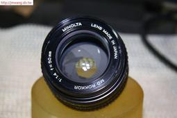Minolta 50mm f1.4 歷史價格詳細信息