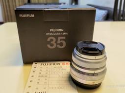 富士 XF 35mm F2 R WR 出租鏡頭 人像定焦鏡頭 蘭拓相機租賃 歷史價格詳細信息