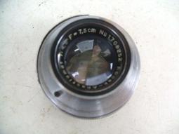 【AB的店】稀有烏龍鯊 WOLLENSAK 75mm f4.5鏡頭有光圈可改135片幅 價格比較,價格查詢,歷史價格詳細信息