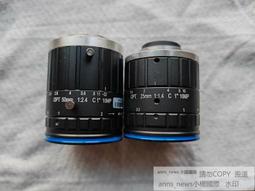 OPT奧普特12mm16mm25mm35mm50mm工業鏡頭OPT-C1214-5M 議價 歷史價格詳細信息