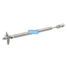 熱賣模型船4mm船軸總成 傳動軸 船模軸系總成 不銹鋼船軸 三葉全浸槳 歷史價格詳細信息