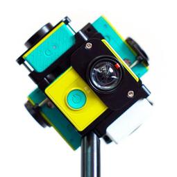 720°全景戶外運動相機G601 DV虛擬現實 wifi連接 3D攝像機雙鏡頭 全視角 手持相機6026 歷史價格詳細信息