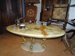 【卡卡頌 歐洲古董】法國 玉石 銅 古典 站立 落地 菸灰缸  煙灰缸 ss0641 歷史價格詳細信息