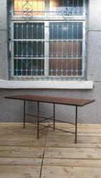 {入木三分/復古傢俱}*工業風*輕工業*實心圓鐵*量身打造*無現貨*餐桌*餐椅*開店必備 歷史價格詳細信息