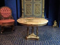 超美 銅桿 三頭 吊燈 傘狀 銀行燈老玻璃 . 難得 大型 極美 全完整件 . 極美 e27普通規格燈頭 僅一件 . 含 歷史價格詳細信息