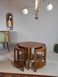 【卡卡頌  歐洲古董】法國老件  桃花心木 手工嵌木 厚銅包邊 洛可可 雙層 腰狀 展示桌 邊桌t0190 歷史價格詳細信息