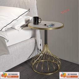 輕奢小戶型客廳茶几家用 可移動圓形三層邊幾 民宿飯店沙發旁小圓桌子 歷史價格詳細信息