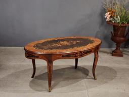 法國 細膩 桃花心木 手工鑲嵌 純銅雕件 大理石 邊櫃 玄關櫃 床頭櫃展示桌 古董櫃B9-52【卡卡頌  歐洲古董】 歷史價格詳細信息