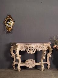 歐洲 老木架 大型 吊燈 . 六顆巨大奶油玻璃罩 . 徑 81-82  吸頂高 36 . 如需改為吊鍊按長度 費用另計 歷史價格詳細信息